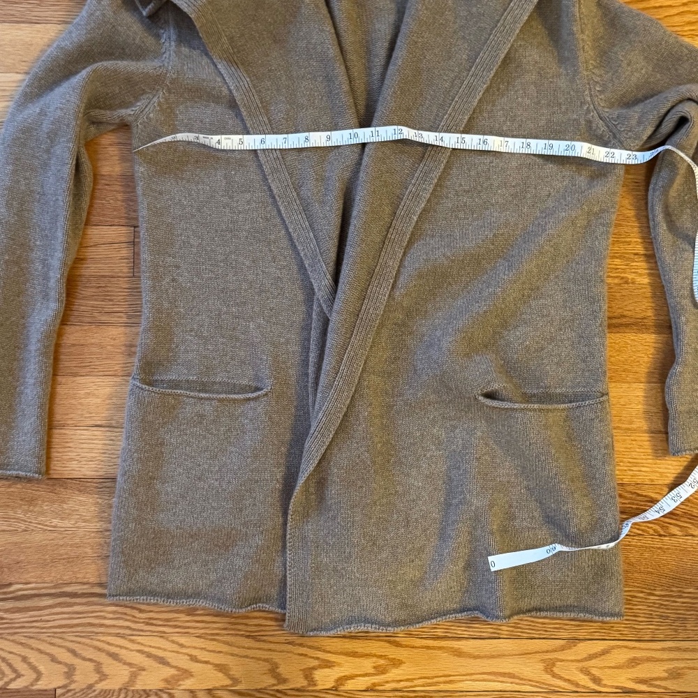 Toast Merino Angora Blend Cardigan Sweater Size L - Picture 7 of 8